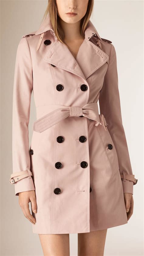 pale pink burberry trench coat|Burberry trench coat clearance.